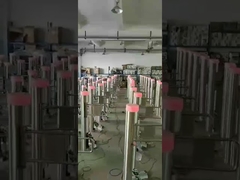 Cổng xoay dành cho người đi bộ bằng thép không gỉ 304 cao ngang thắt lưng