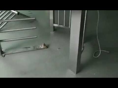 Vào và ra khỏi trụ tròn tự động Cổng xoay điện tử dành cho người đi bộ