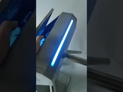 Đèn LED động Marqueen Đầu đọc RFID Solenoid bán tự động Drop Arm Tripod Turnstile