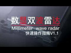 24Ghz Digital Display Radar sóng kép