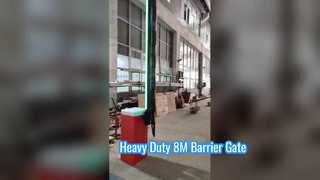 Cổng rào chắn động cơ không chổi than DC 8M hạng nặng dành cho đỗ xe và kiểm soát giao thông