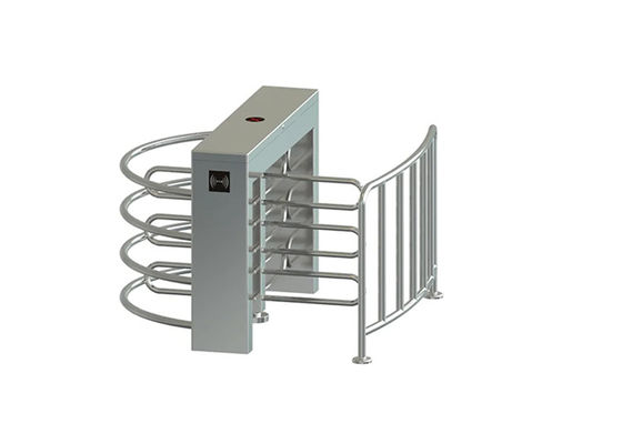 304 thép không gỉ nửa chiều cao cổng quay với IP55 xếp hạng và 30 người / Min Capacity