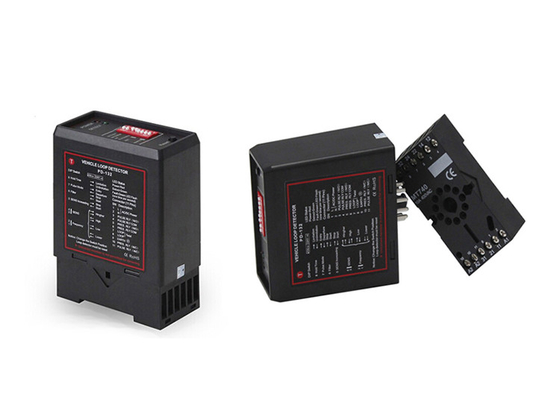 Máy dò phương tiện vòng lặp cảm ứng AC 110V 220V Kênh đơn Thời gian phát hiện 10ms