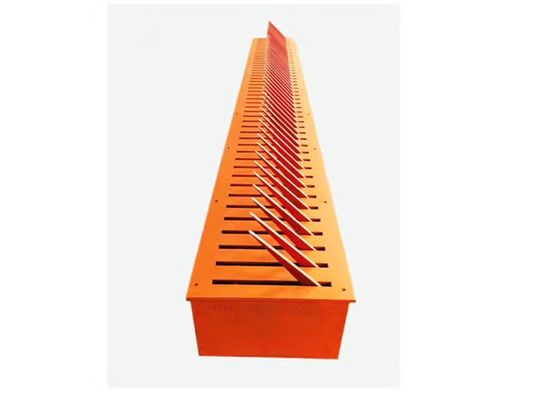 Đường an toàn Tốc độ Hump Trash Barrier Iron Flush Mounting