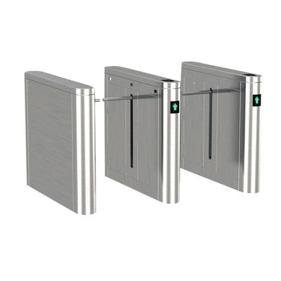 304 Stainless Steel Drop Arm Turnstile với BLDC Motor và Bi-directional Access Control