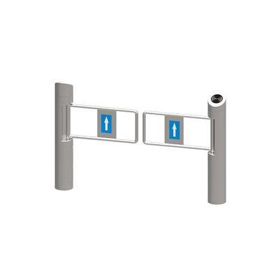 Kích thước mỏng Tự động Swing Arm Barrier Bi Direction Đường kính 168mm Động cơ BLDC