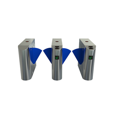 Kiểm soát lối vào Flap Barrier Gate Security Cánh đơn / đôi cho ga tàu điện ngầm