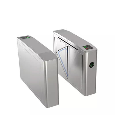 Bảo mật BLDC Motor Flap Barrier Gate Turnstile Giao diện RS485 với đèn RGB