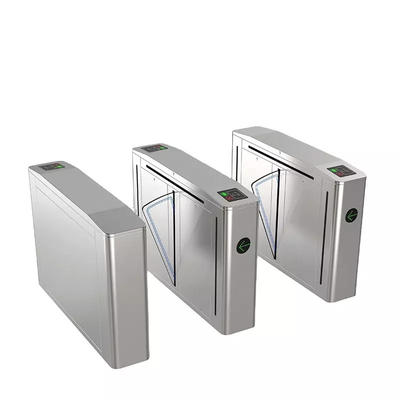 ISO Flap Barrier Gate Vân tay Nhận dạng khuôn mặt Đầu đọc thẻ RFID Kiểm soát truy cập Cửa quay