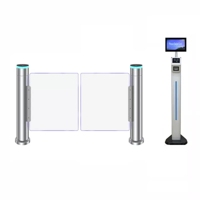 Ghế bánh xe RS485 Ngõ xoay Rào cản Cửa quay Một trụ Động cơ Servo DC tích hợp