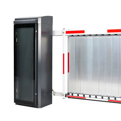 AC 220V 110V Quảng cáo Boom Barrier Gate DC 24V cho cộng đồng hệ thống đỗ xe