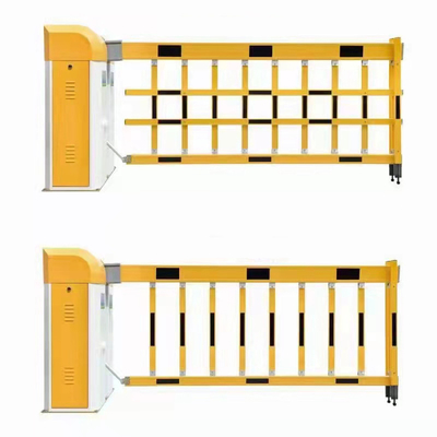 Điều khiển từ xa Boom rào chắn cổng bãi đậu xe Kiểm soát giao thông xe 6m Chiều dài hàng rào