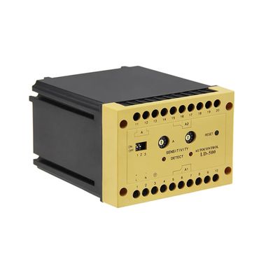 Màu vàng Boom Barrier Gate Vehicle Loop Detector Channel đơn công nghiệp