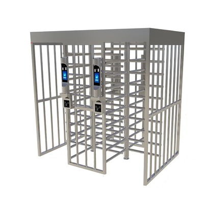 Hotel Access Control Cross Full Height Turnstile Nhà chống mưa chống ăn mòn