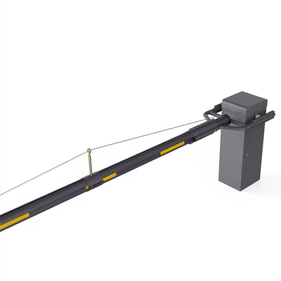 12 mét mạnh tay Toll cửa hàng rào cản với hoạt động bằng tay Và 350 * 310 * 1180mm kích thước nhà ở