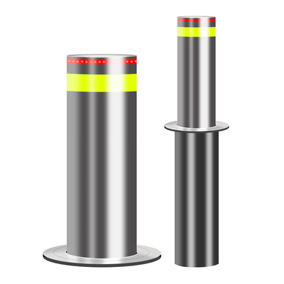 600mm Cylinder Stroke Tự động kéo lại Bollard cho nhà ở và nguồn điện 220V