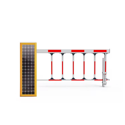 Tốc độ nhanh thẳng gấp hàng rào cánh tay bãi đậu xe Garage Barrier AC 220V 110V DC24V tấm pin mặt trời tích hợp
