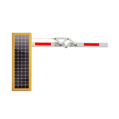 Điều khiển từ xa Khu vực đỗ xe đường dài Rào cản pin mặt trời điện di động