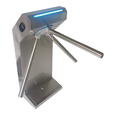 Access Control Tripod Turnstile SS304 Khối lượng đóng gói nhỏ gọn