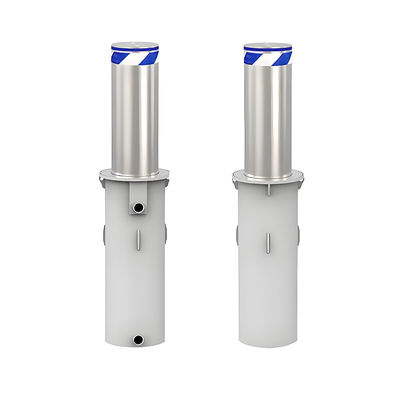 Trụ chắn giao thông nâng hạ tự động bằng điện thủy lực, thép không gỉ SS304/316