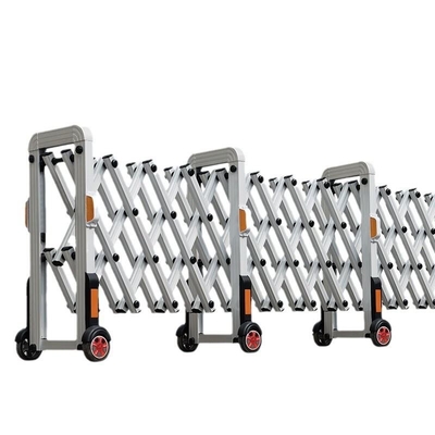Thép không gỉ Manual đẩy-khai kéo Highway Blocking nhôm hợp kim canh thắt cửa hàng rào cản cho sử dụng trung tâm mua sắm