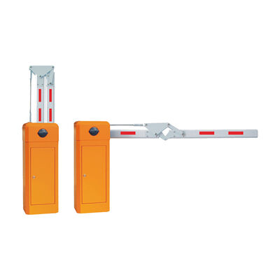 Cổng rào chắn tự động điều khiển từ xa tốc độ cao với tay cần gập cho quản lý bãi đỗ xe