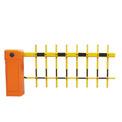 Cổng rào chắn tự động tay đòn gập 180 độ thông minh, công suất 120W và chứng nhận CE