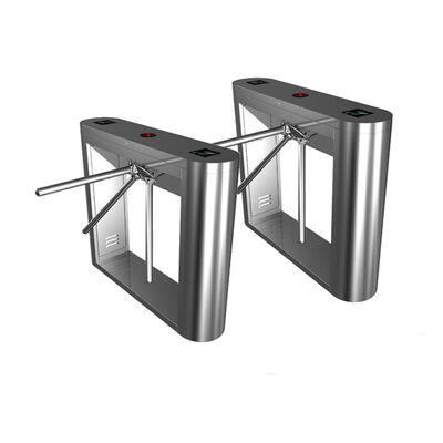 Automatic Tripod Turnstile Gate with 510mm Arm Length and Stainless Steel Housing for Bi-directional Access Control (Cửa quay ba chân tự động với chiều dài cánh tay 510mm và nhà ở thép không gỉ để kiểm soát truy cập hai hướng)