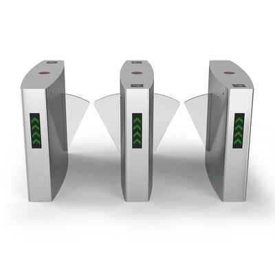 Cửa chắn cửa ngõ điện có thể kéo lại với động cơ DC 24V và cửa ngõ Acrylic rõ ràng được phê duyệt CE