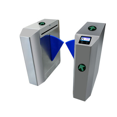 Cổng xoay tự động hai chiều với nguồn DC 24V và cấu trúc thép không gỉ 304 để kiểm soát truy cập an toàn