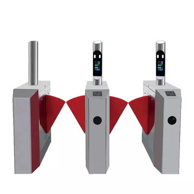 0.2s Thời gian thiết lập lại 40 người / phút RS485 Bi directional Flap Turnstile Barrier Gate