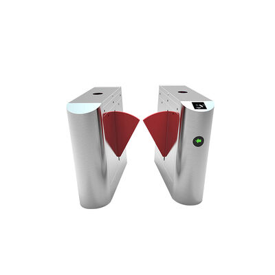 Kiểm soát lối vào Flap Barrier Gate Security Cánh đơn / đôi cho ga tàu điện ngầm