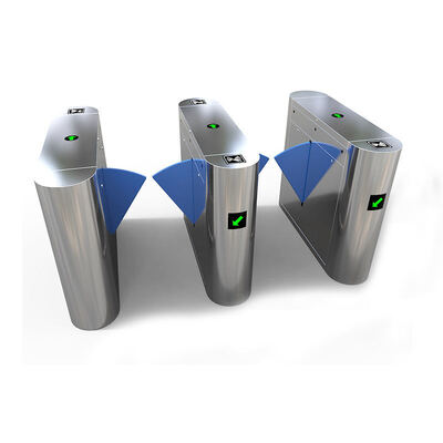 Cổng rào chắn động cơ BLDC nhận diện khuôn mặt với tốc độ lưu thông 30 người/phút để kiểm soát ra vào