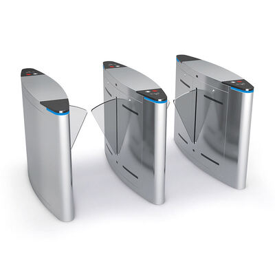 Cổng rào chắn cánh lật thu gọn động cơ BLDC tốc độ cao với thời gian mở 0.5s và vỏ bằng thép không gỉ 304