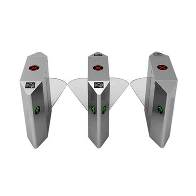 Cổng rào chắn lật bằng thép không gỉ dày 1.5mm IP44 với chức năng tự động đặt lại và nguồn điện 110V