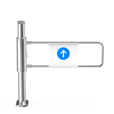 SS304 Thép không gỉ cửa hàng rào chắn lắc một chiều với tốc độ giao thông 25-30 người / phút