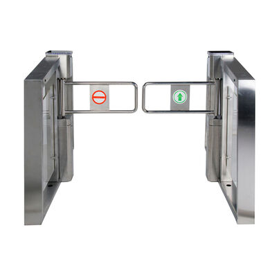 Cổng xoay rào chắn 90 độ hai chiều tự động hoàn toàn với tay đòn SS304/Acrylic