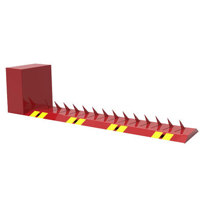 Chặn lốp hai chiều khí nén thủy lực với độ dày lưỡi 10mm và tải trọng tối thiểu 40T để kiểm soát phương tiện trên đường