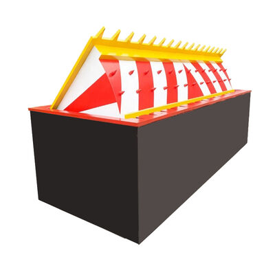 Máy chặn đường tự động chiều rộng 6m Màn hình LCD chống khủng bố bằng thép A3