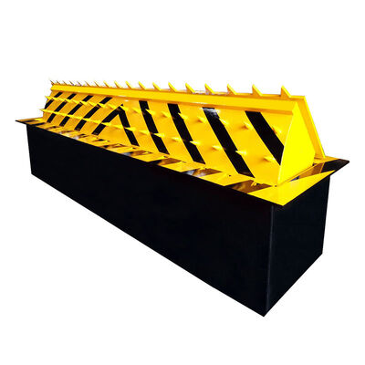 Chặn đường thủy lực chống khủng bố tự động hoàn toàn với tải trọng 80T, đèn LED và kết cấu thép A3