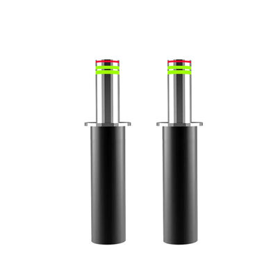 Trụ chắn đường tự động bằng thép không gỉ 304, chống va đập K12, chống nước IP68, trụ thủy lực có thể thu vào