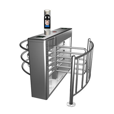 Cửa xoay lửng 30 người/phút với thời gian phản hồi 0.2 giây và kết cấu thép không gỉ 304 hoặc 316 để kiểm soát ra vào