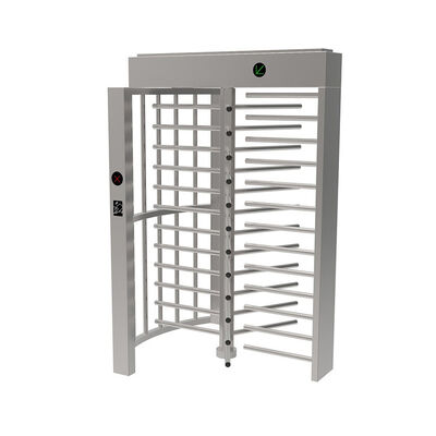 Cửa xoay toàn thân hai chiều nhận diện khuôn mặt với lối đi rộng 610mm cho kiểm soát truy cập an ninh cao
