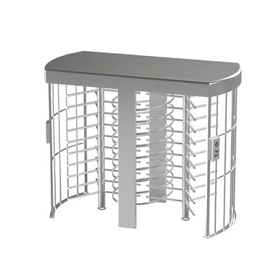 Cửa xoay toàn thân bằng thép không gỉ 316 với xoay 90 độ và vỏ chống mưa để kiểm soát lối vào người đi bộ an toàn