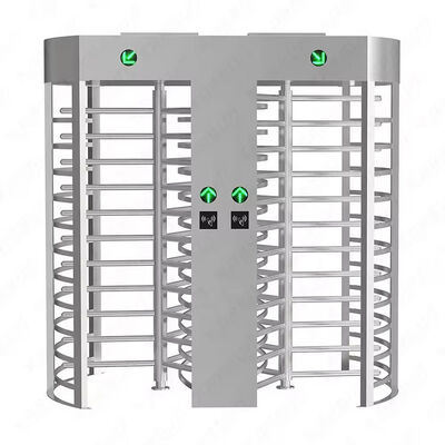 Cổng xoay toàn thân hỗ trợ NFC, nhận diện khuôn mặt với thời gian phản hồi 0.2 giây và xếp hạng IP45