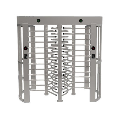 An ninh cao Full Height Turntile Kiểm soát truy cập người đi bộ Hot Dip Thép kẽm