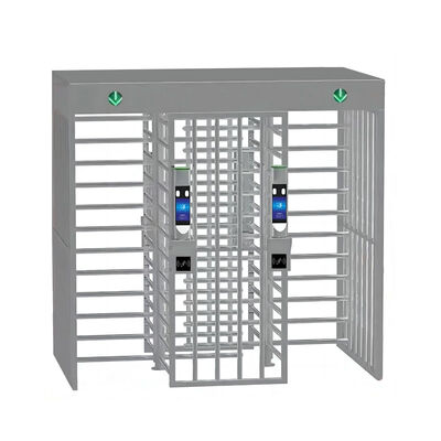 Không thấm nước Double Channel Full Height Turnstile với thời gian phản hồi 0,2S cho kiểm soát truy cập sân vận động