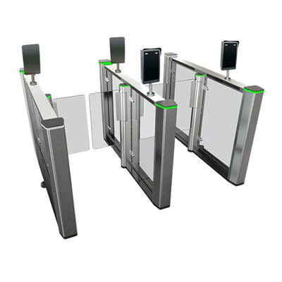 BLDC Motor Glass Turnstile Gate với 5 triệu lần tuổi thọ và bảo vệ IP45 cho kiểm soát truy cập