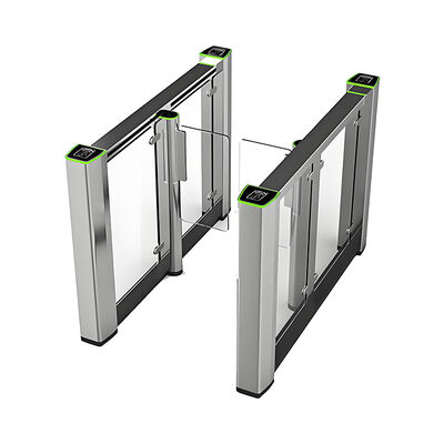 MCBF Cổng rào chắn người đi bộ chiều cao đầy đủ với chiều rộng kênh 600-900mm 5 triệu lần tuổi thọ và động cơ DC không chải