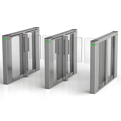 Động cơ DC 10mm Cổng rào chắn bằng kính acrylic RS485 SS cho người đi bộ